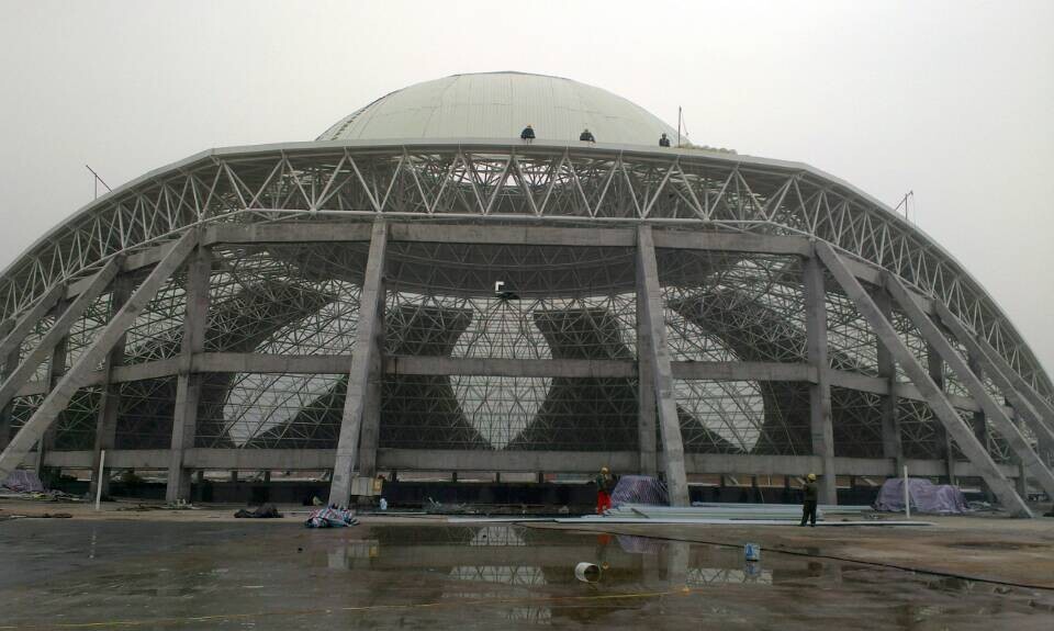 克拉玛依温泉馆网架工程